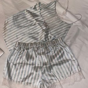 Victorias secret satin pjs